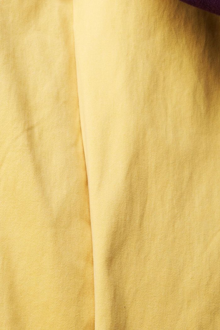 Chinos i bomull, YELLOW, detail image number 4