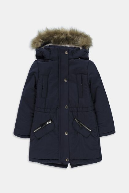 Coats woven, NAVY, overview