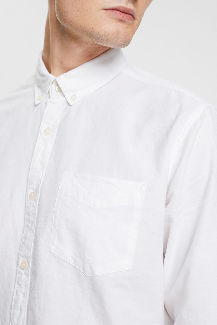 Button down-skjorta, WHITE, detail image number 0