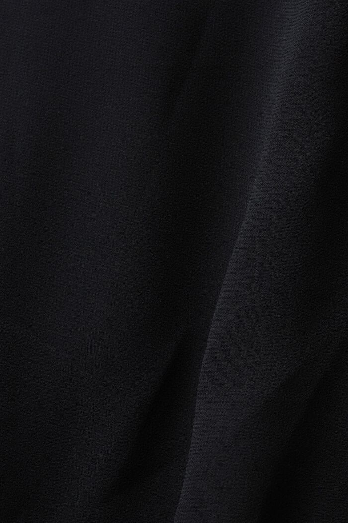 Av återvunnet material: lång jumpsuit i chiffong, BLACK, detail image number 5