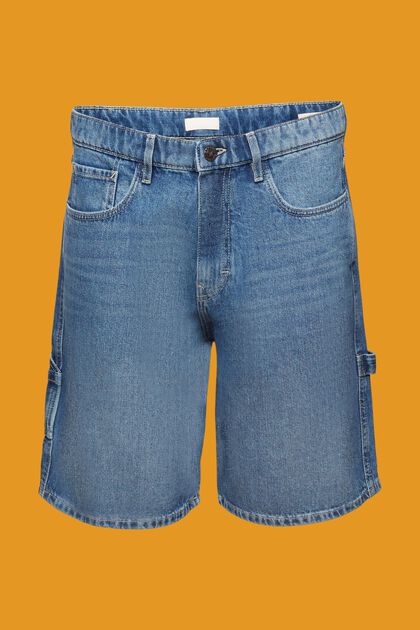 Jeansshorts med ledig passform