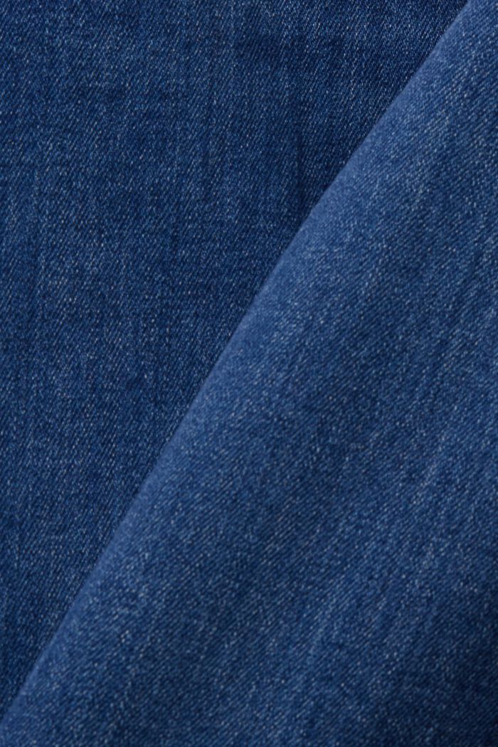 Jeans i dad fit-modell med hög midja, BLUE MEDIUM WASHED, detail image number 5