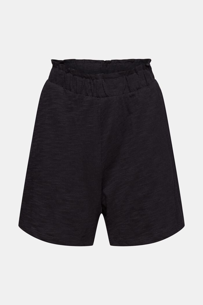 Shorts i jersey, BLACK, overview