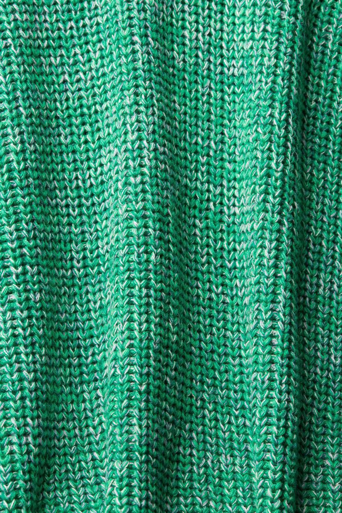 Flerfärgad stickad tröja, LIGHT GREEN, detail image number 6