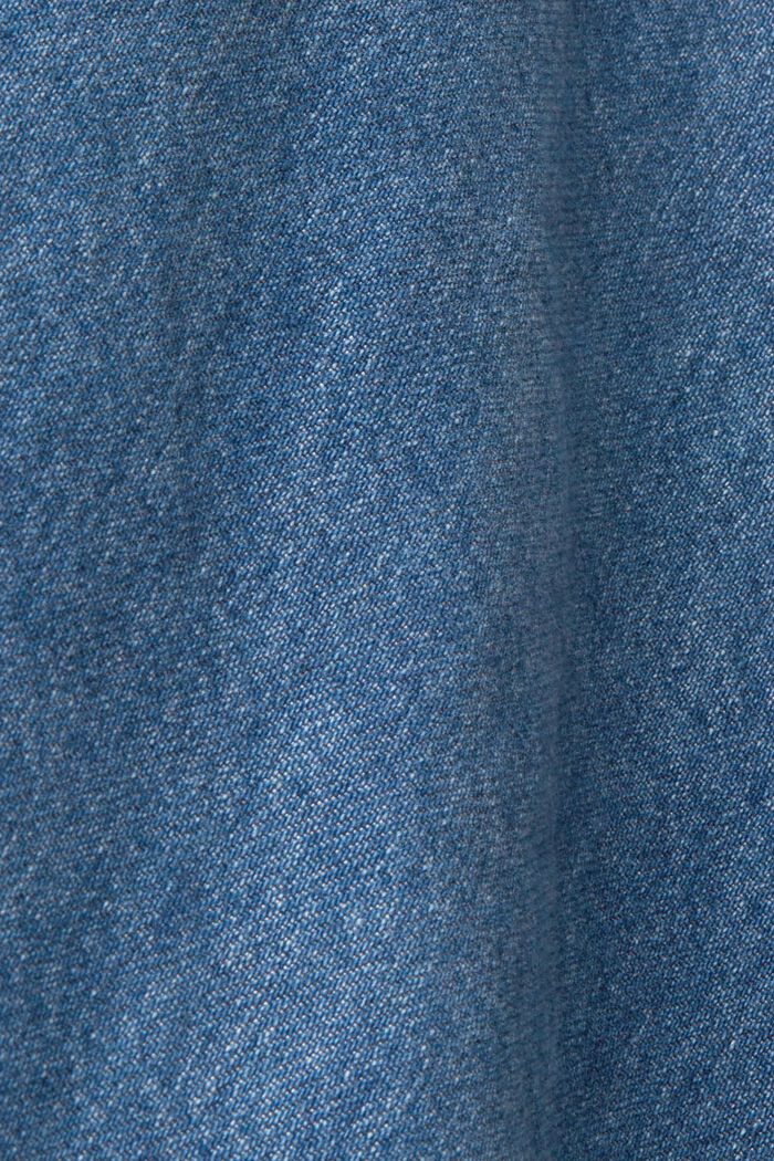 Asymmetrisk jeanskjol, BLUE MEDIUM WASHED, detail image number 5