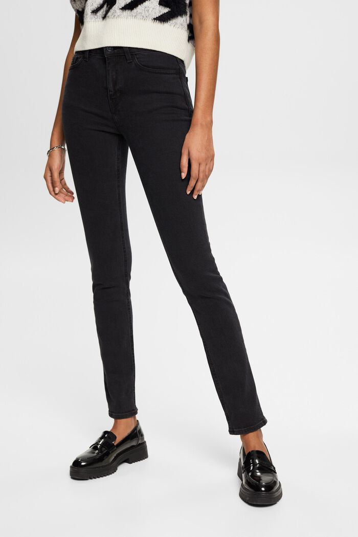 Svarta jeans, BLACK DARK WASHED, detail image number 0