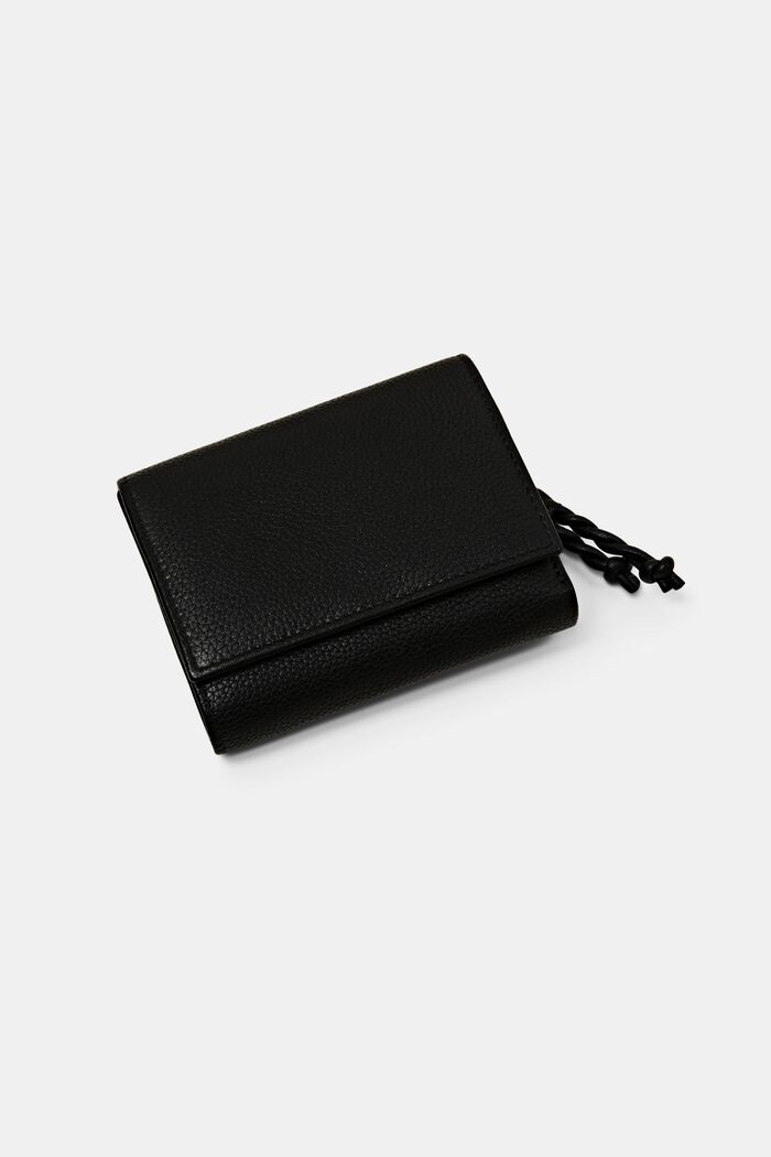 Plånbok i skinn, BLACK, detail image number 1