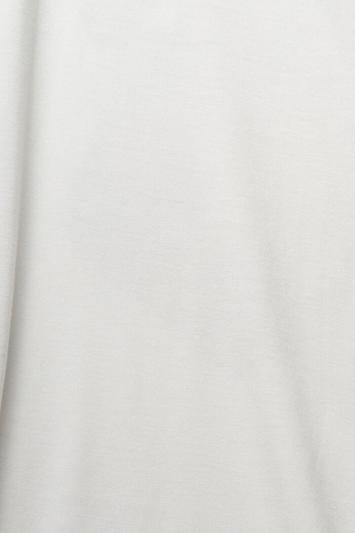 T-shirt med metallictryck, LENZING™ ECOVERO™, OFF WHITE, detail image number 1