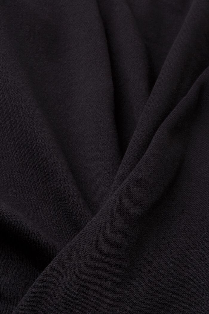 Sweatshirt med huva, BLACK, detail image number 5