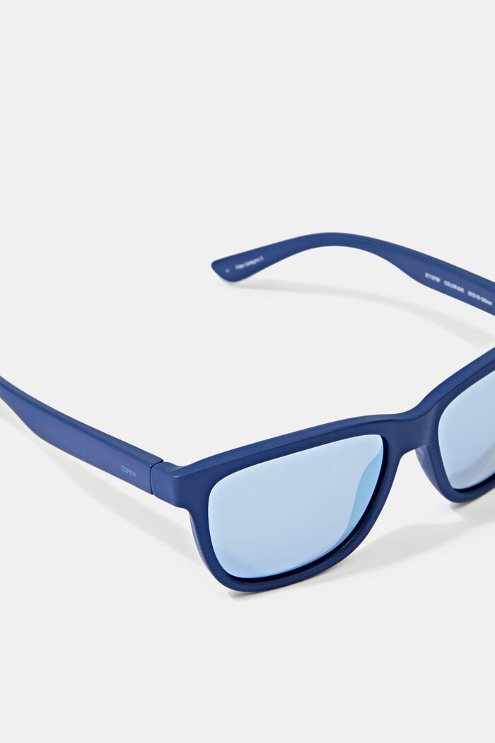 Rektangulära solglasögon, BLUE, detail image number 2