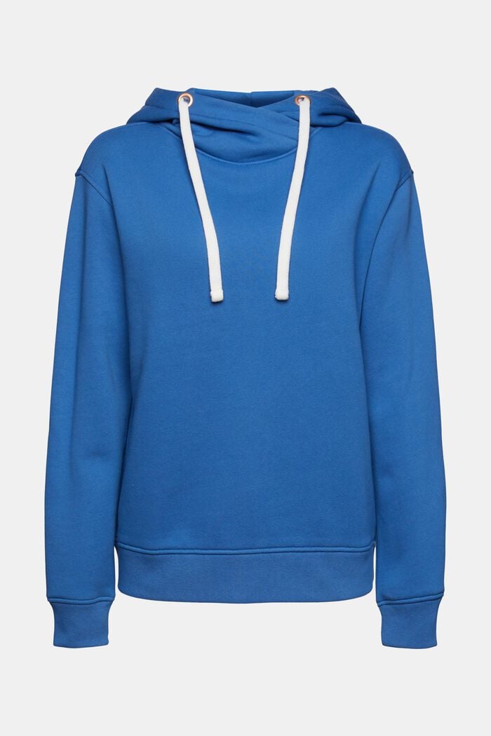 sweatshirt med huva, BLUE, detail image number 6