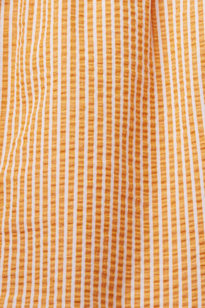 Texturerade randiga badshorts, ORANGE, detail image number 5