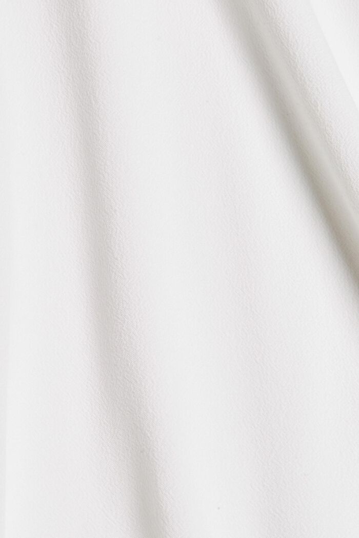 Kortärmad blus av LENZING™ ECOVERO™, OFF WHITE, detail image number 4
