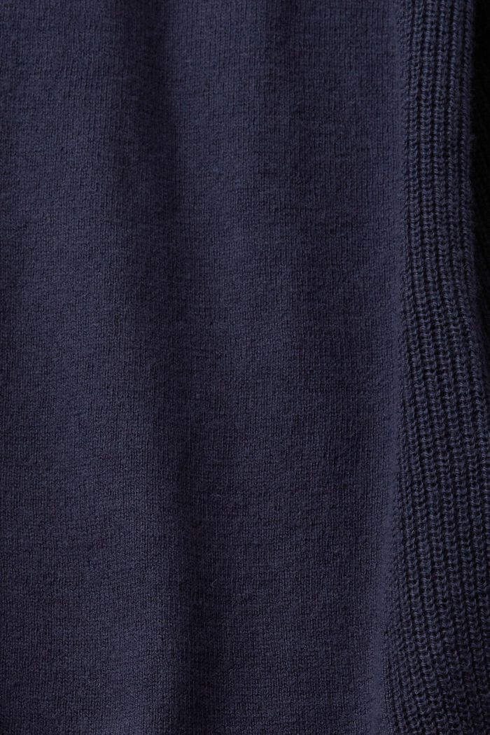 Finvävd tröja, NAVY, detail image number 5