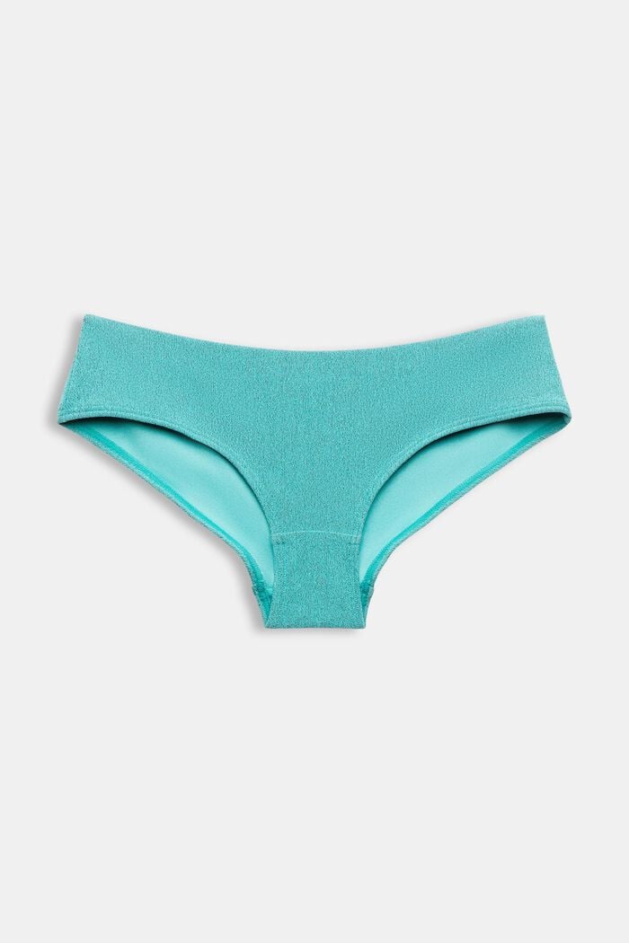 Tvåfärgad bikiniunderdel, AQUA GREEN, detail image number 4