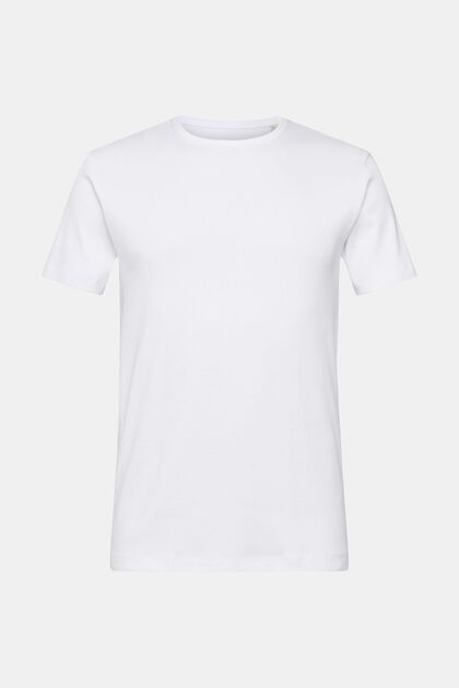 T-shirt i jersey med smal passform