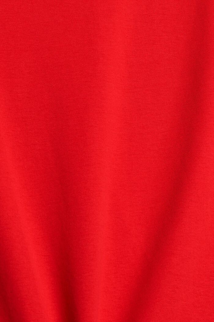 Långärmad T-shirt, ORANGE RED, detail image number 1