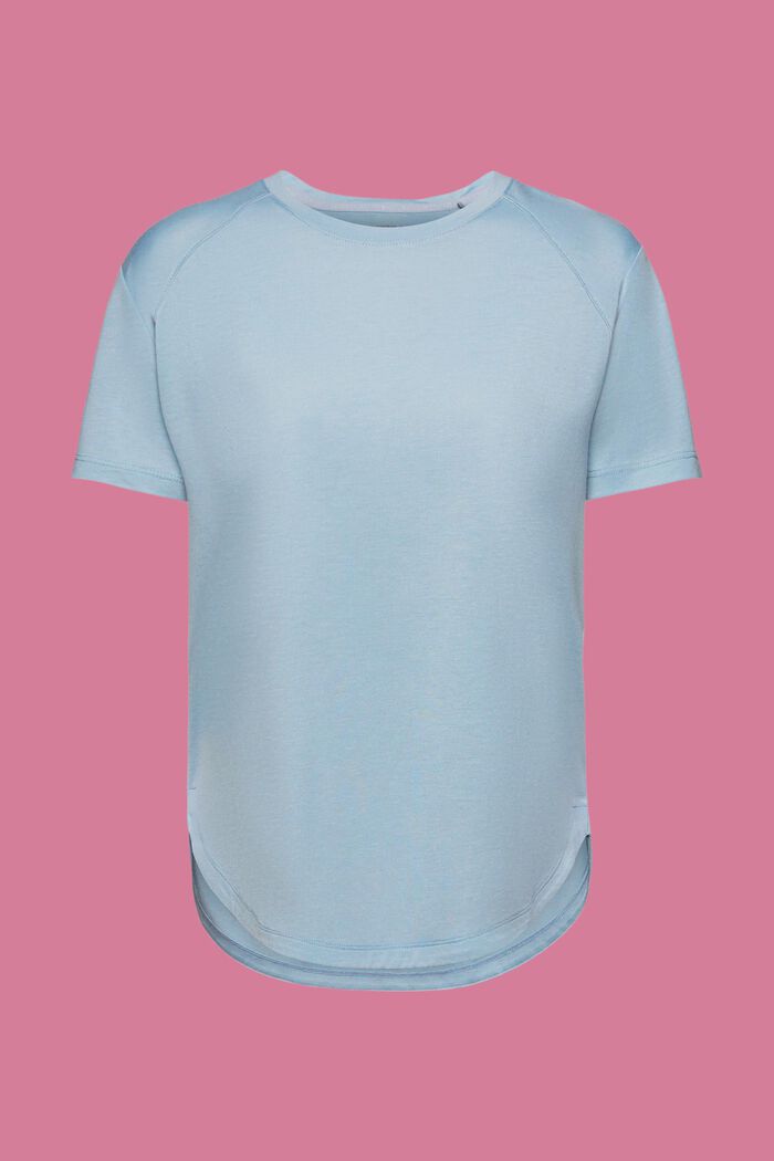 Tränings-T-shirt, LENZING™ ECOVERO™, PASTEL BLUE, detail image number 5