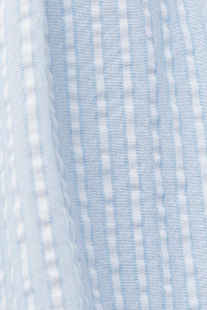 Maxiklänning med våder och knäppning framtill, LIGHT BLUE, detail image number 5