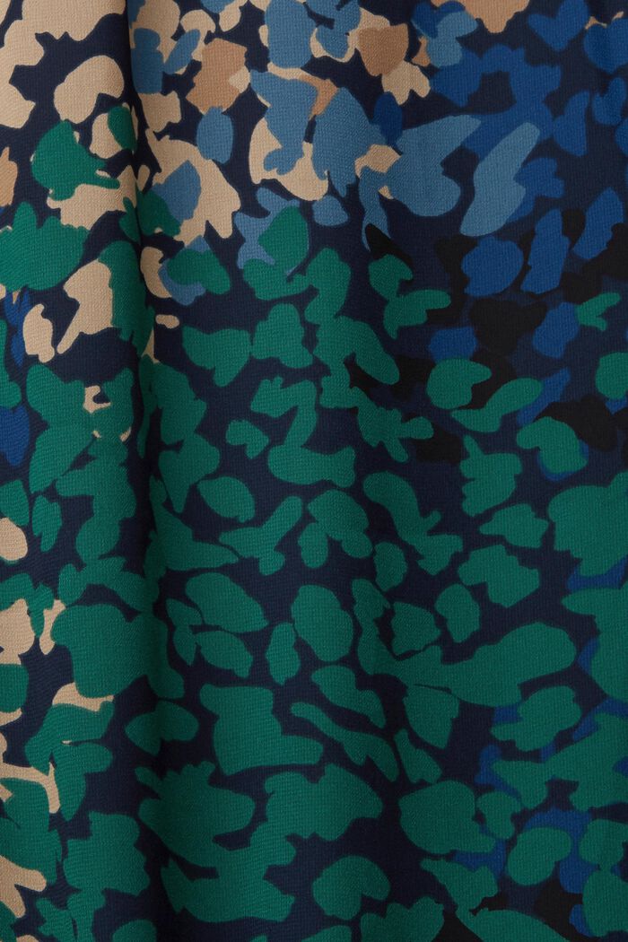 Klänning med mönster, NAVY, detail image number 1