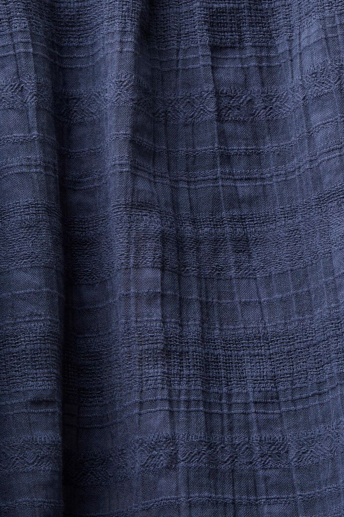 Strukturerad poncho, DARK BLUE, detail image number 5