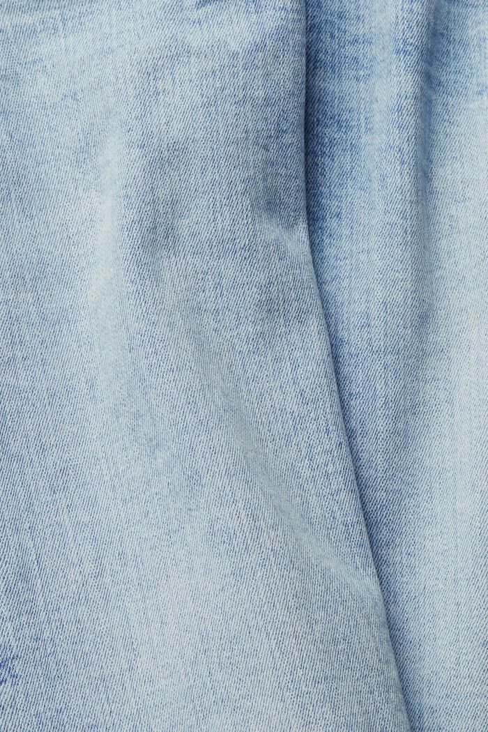 Jeans i bomullsstretch, BLUE BLEACHED, detail image number 4