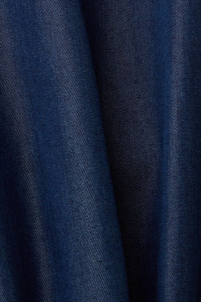 Lång jumpsuit i denimlook, TENCEL™, BLUE DARK WASHED, detail image number 5