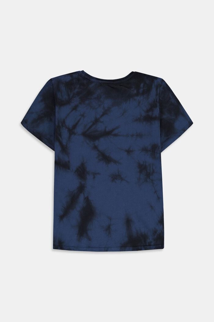 Batikfärgad T-shirt, BLUE, detail image number 1