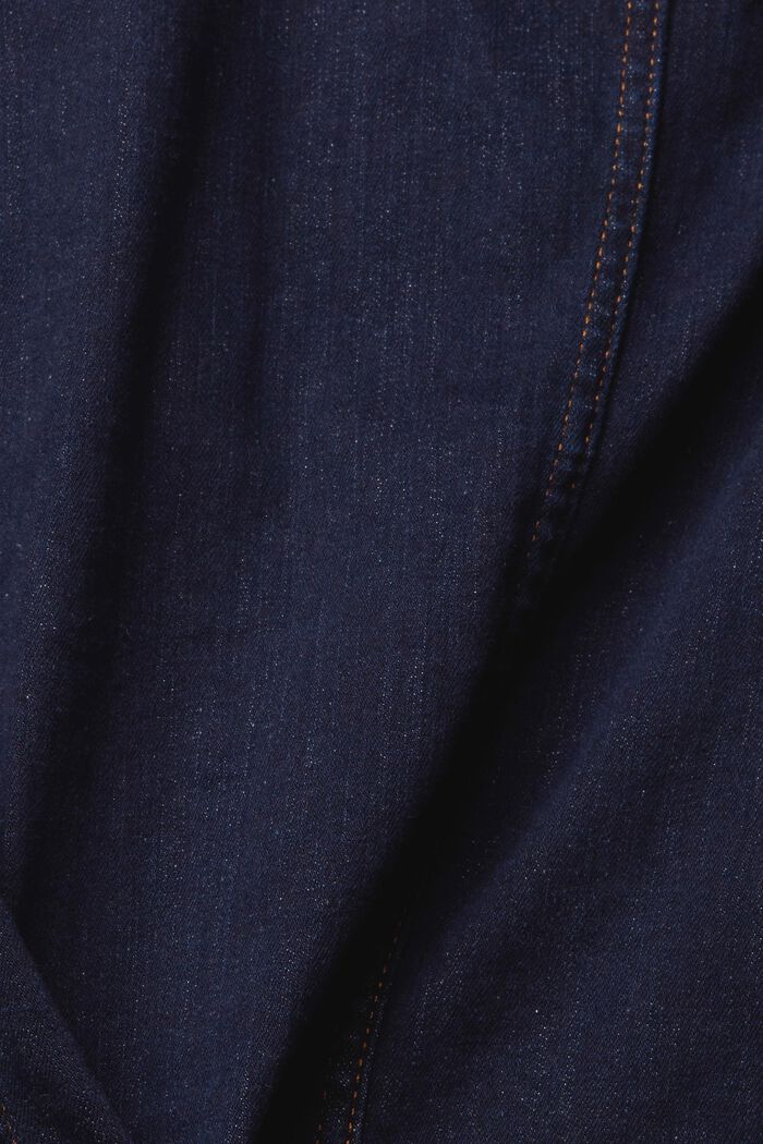 Jeansjacka med smal passform, BLUE RINSE, detail image number 1
