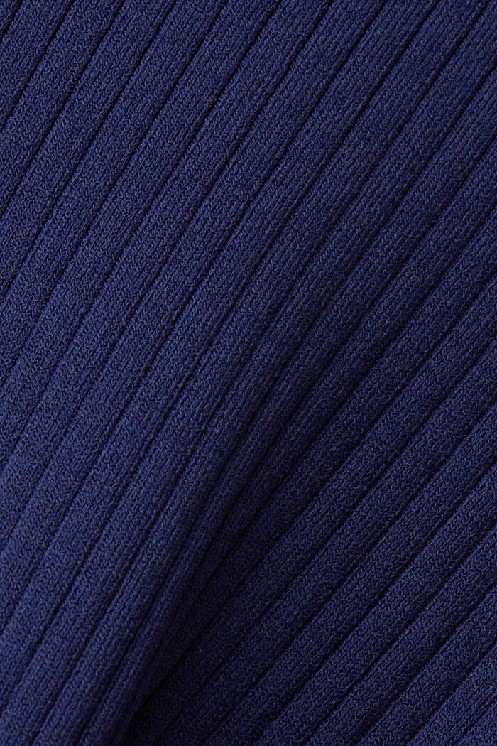 Rundringad tröja med färgblock, DARK BLUE, detail image number 5