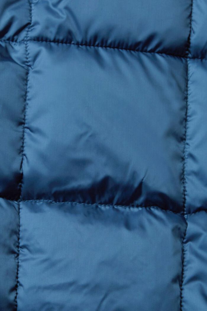 Quiltad kappa med dragsko i midjan, BLUE LAVENDER, detail image number 5