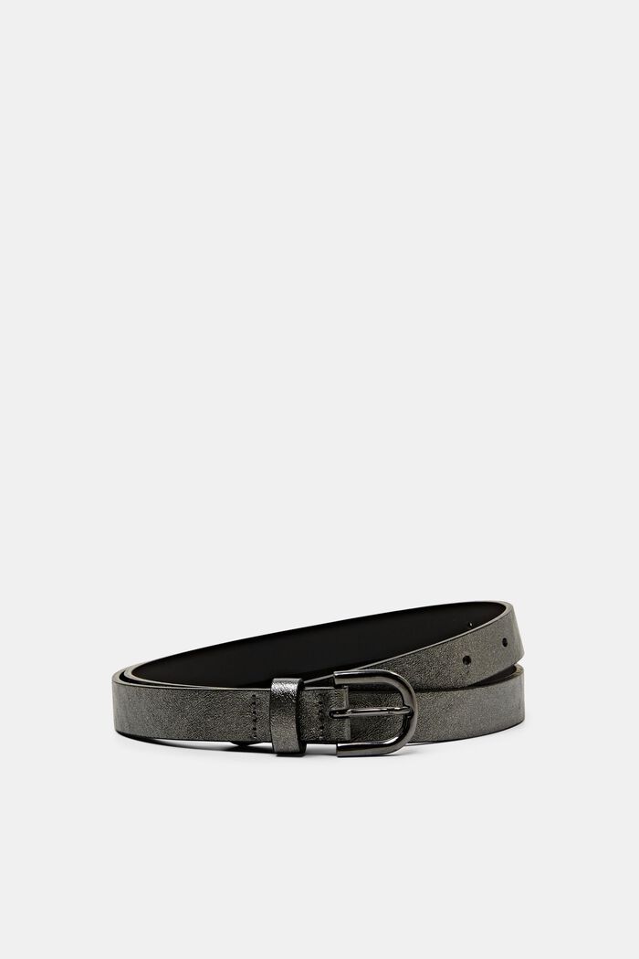 Belts non-leather, GUNMETAL, overview