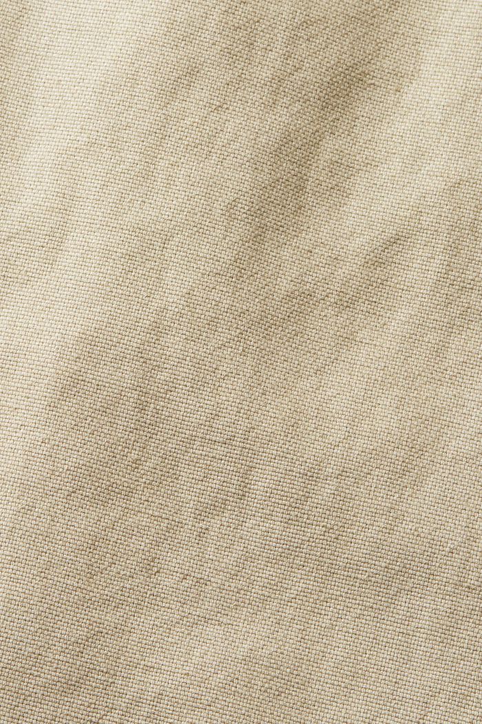 Cargobyxa i materialmix med TENCEL™, DUSTY GREEN, detail image number 7