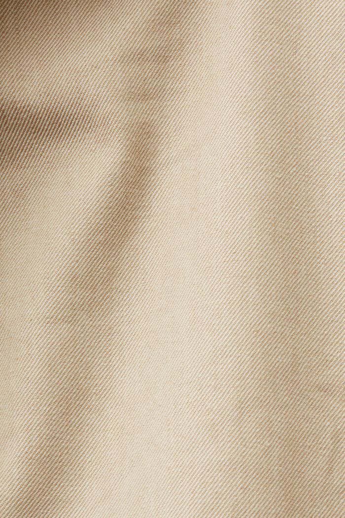 Enkelknäppt kavaj med smal passform, BEIGE, detail image number 4