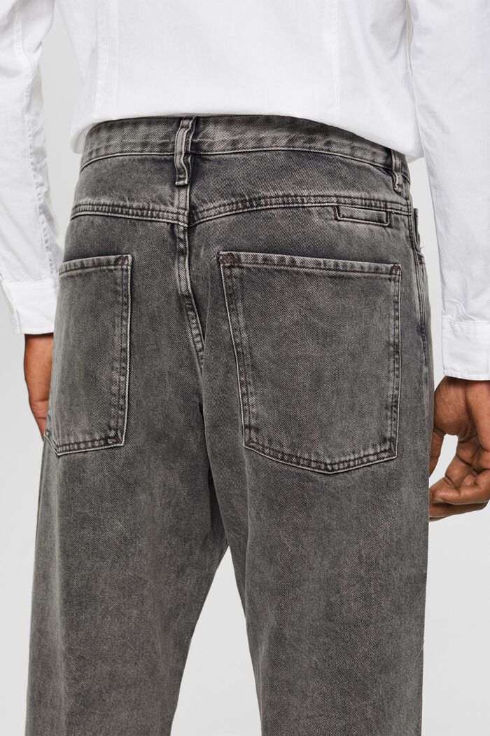 Jeans med ledig passform, GREY MEDIUM WASHED, detail image number 3