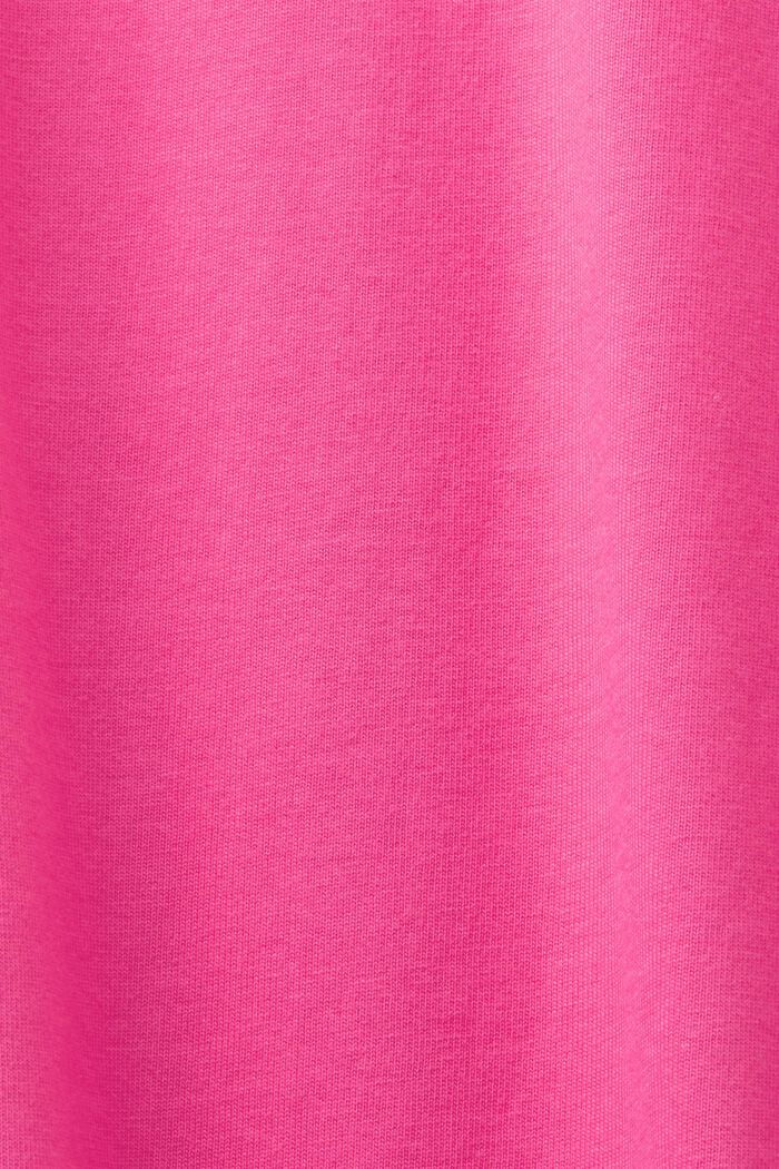 T-shirt med logo, unisexmodell, PINK FUCHSIA, detail image number 6