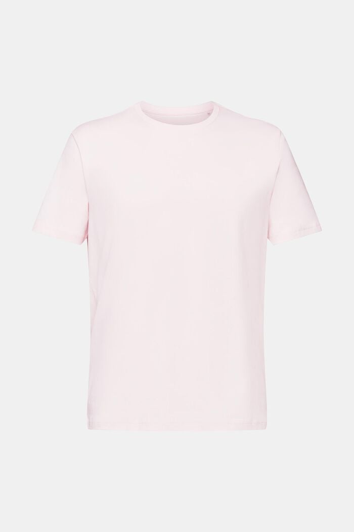 Kortärmad T-shirt med rund ringning, PASTEL PINK, detail image number 6