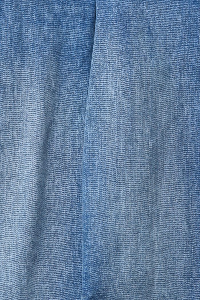 Jeans i caprilängd, BLUE MEDIUM WASHED, detail image number 4