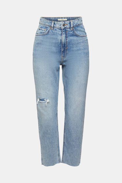 Sönderrivna jeans med smal passform