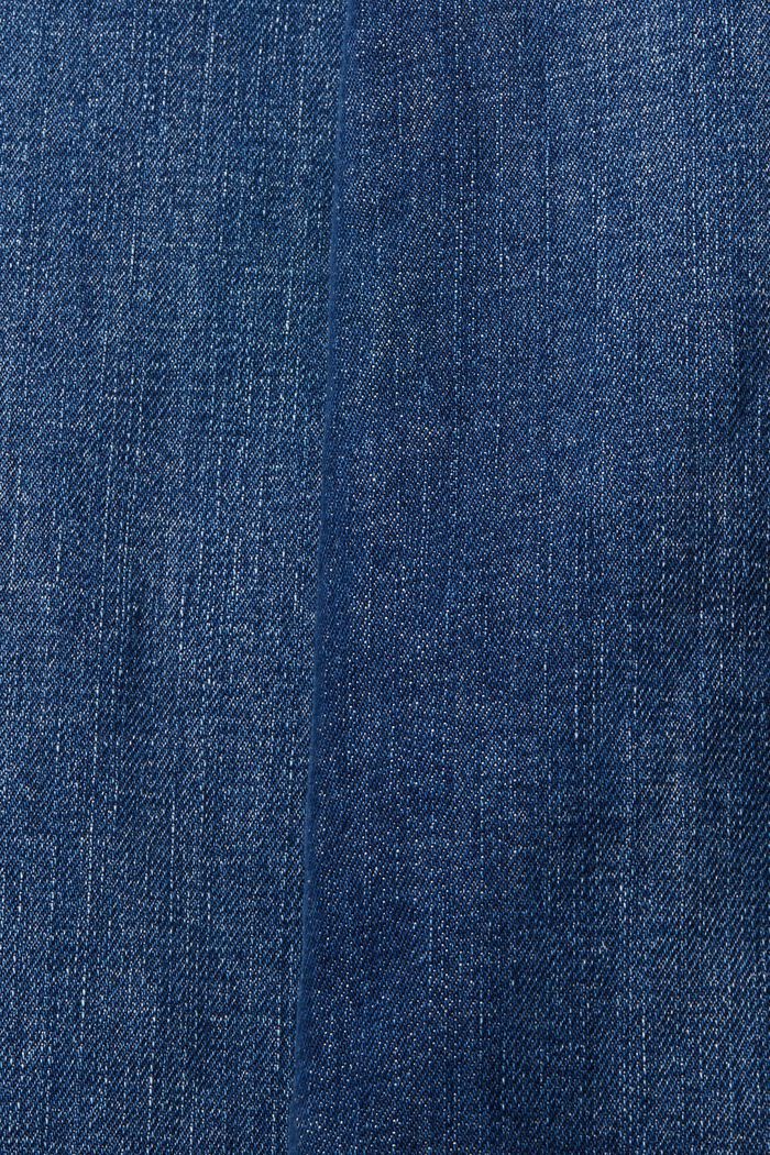Jeans med vida ben, BLUE DARK WASHED, detail image number 6