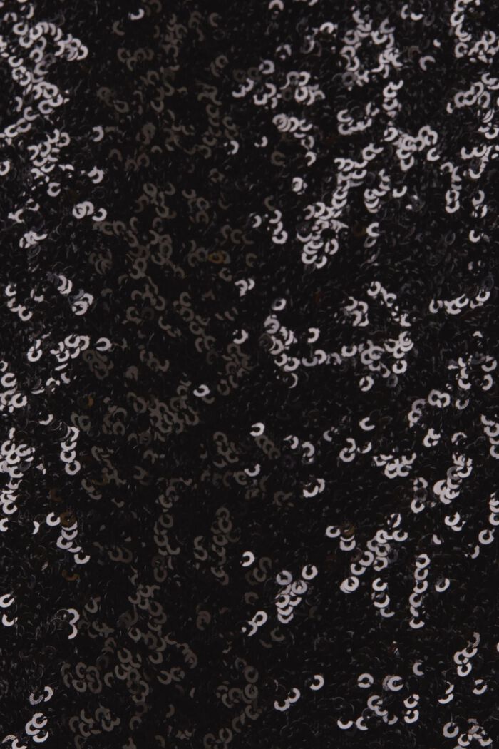 Maxiklänning med paljetter, BLACK, detail image number 6