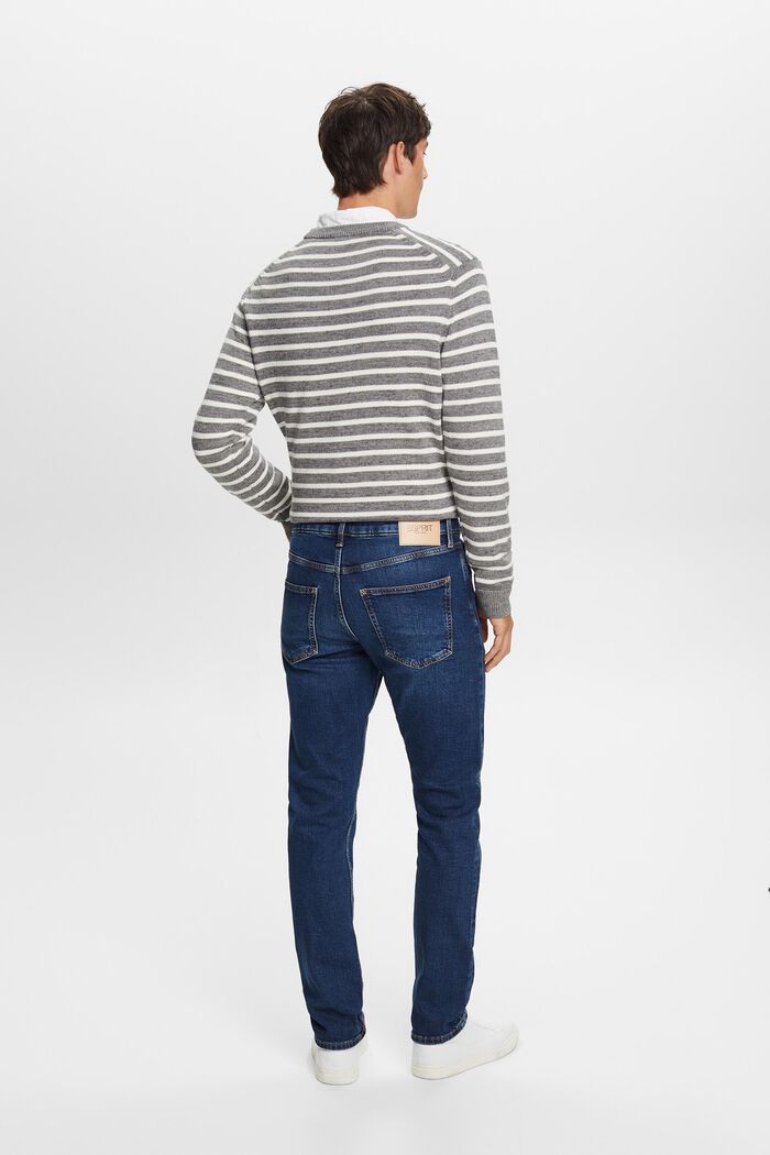 Återvunnet: slim fit jeans, BLUE DARK WASHED, detail image number 3
