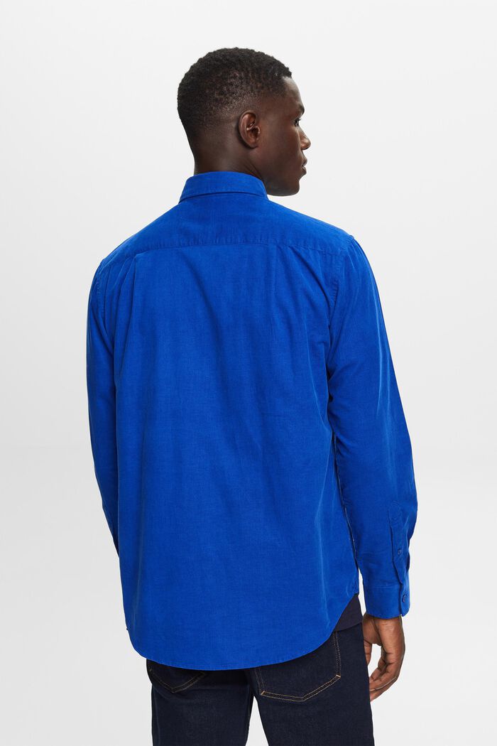 Manchesterskjorta, 100% bomull, BRIGHT BLUE, detail image number 3