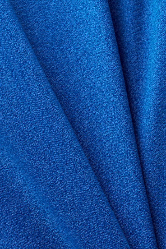 Smockad långärmad tröja, LENZING™ ECOVERO™, BRIGHT BLUE, detail image number 5