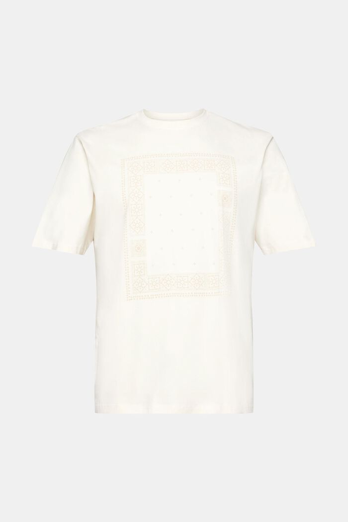 T-shirt av bomull i avslappnad passform med tryck fram, ICE, detail image number 5