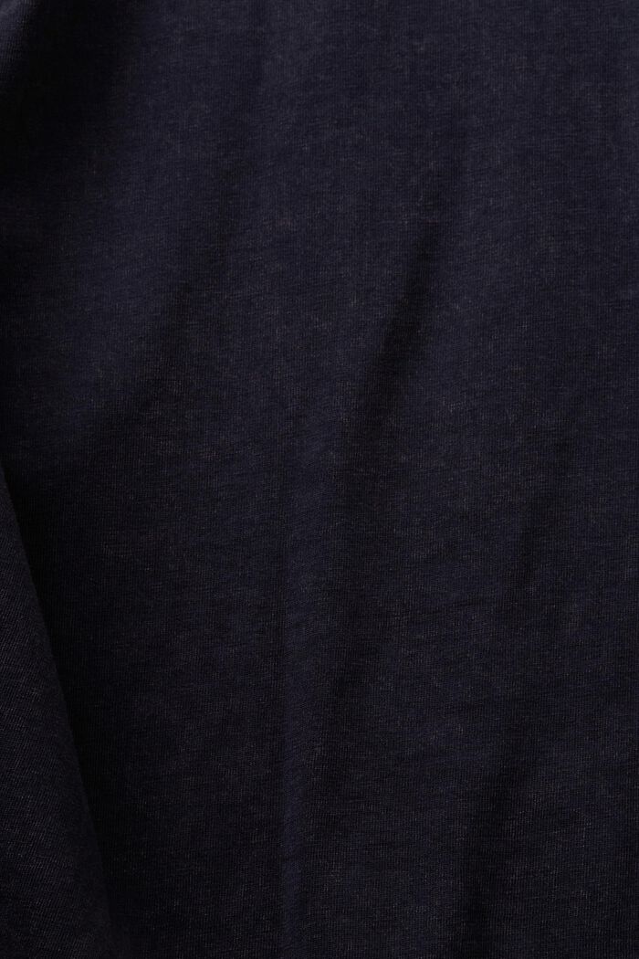 Långärmad tröja med knappar, NAVY, detail image number 5