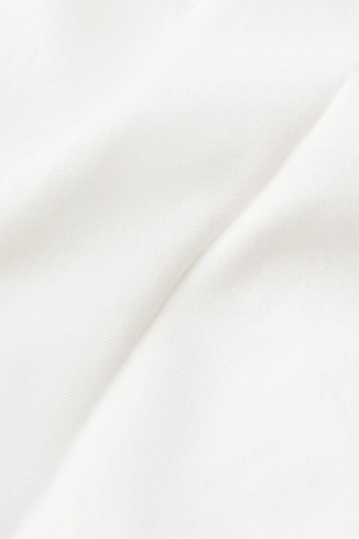 Midjeformad blus med knappar, OFF WHITE, detail image number 5