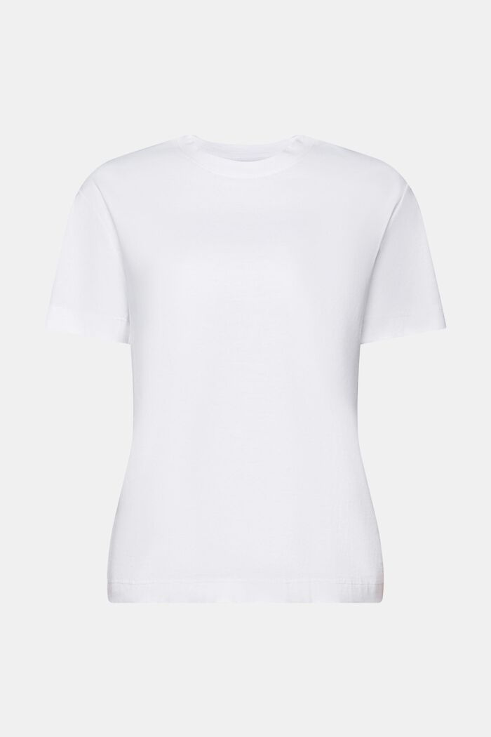 T-shirt i ekologisk bomull, WHITE, detail image number 6