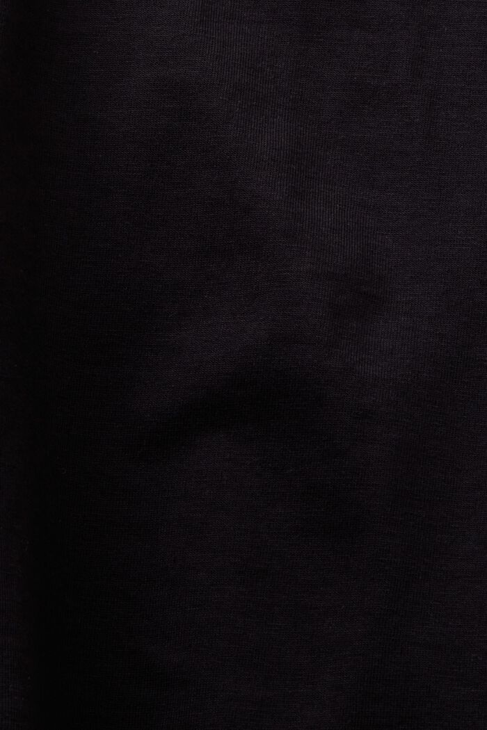 T-shirt med grafiskt tryck, BLACK, detail image number 4