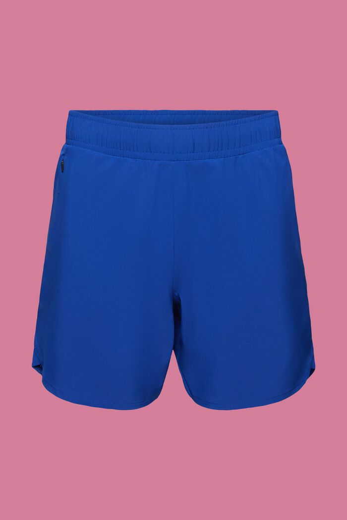 Active-shorts med dragkedjefickor, BRIGHT BLUE, detail image number 6